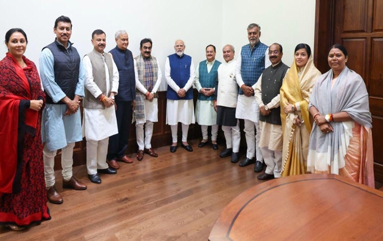 Ten BJP MPs including Union Ministers resign from Lok Sabha after winning state assembly elections