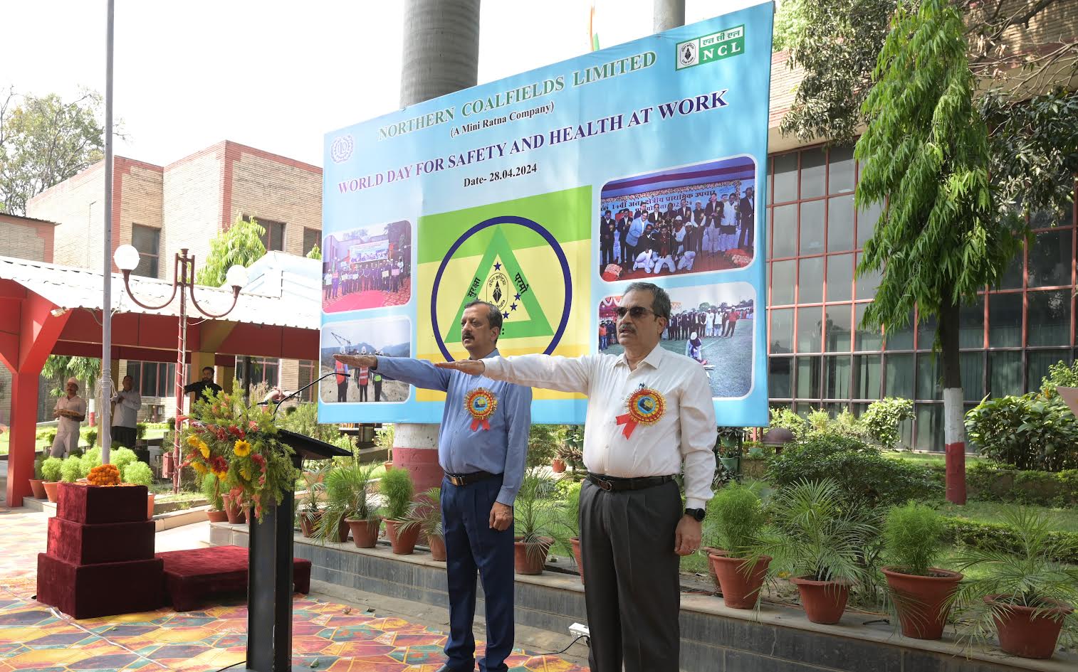 Singrauli News: एनसीएल ने मनाया “ कार्यस्थल पर सुरक्षा एवं स्वास्थ्य के लिए विश्व दिवस