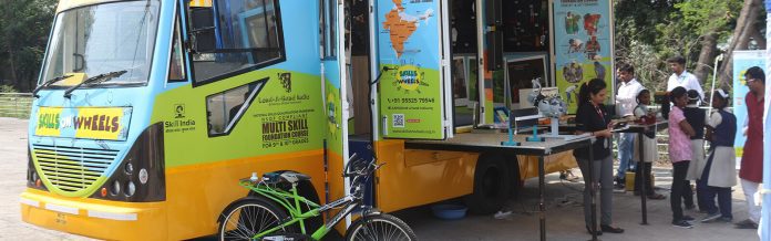 Skills on Wheels: mobile vocational labs drive digital literacy and skill development across india