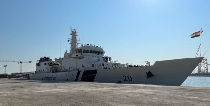 Indian coast guard ship SAJAG strengthens maritime ties with UAE