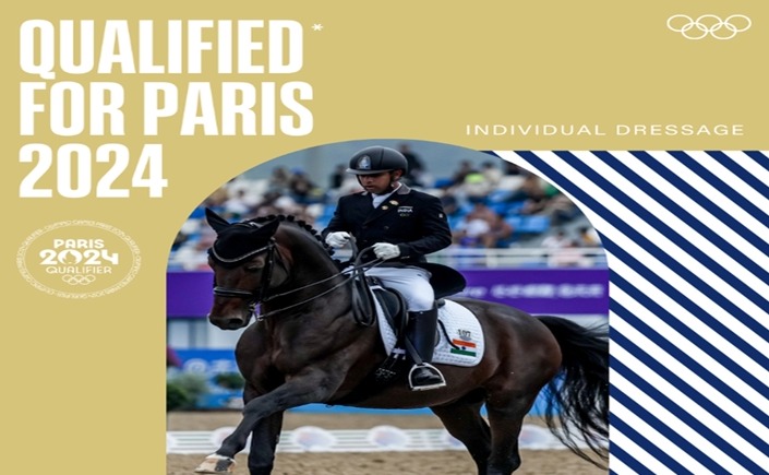 Equestrian: Anush Agarwalla secures country's maiden Paris Olympics quota in dressage