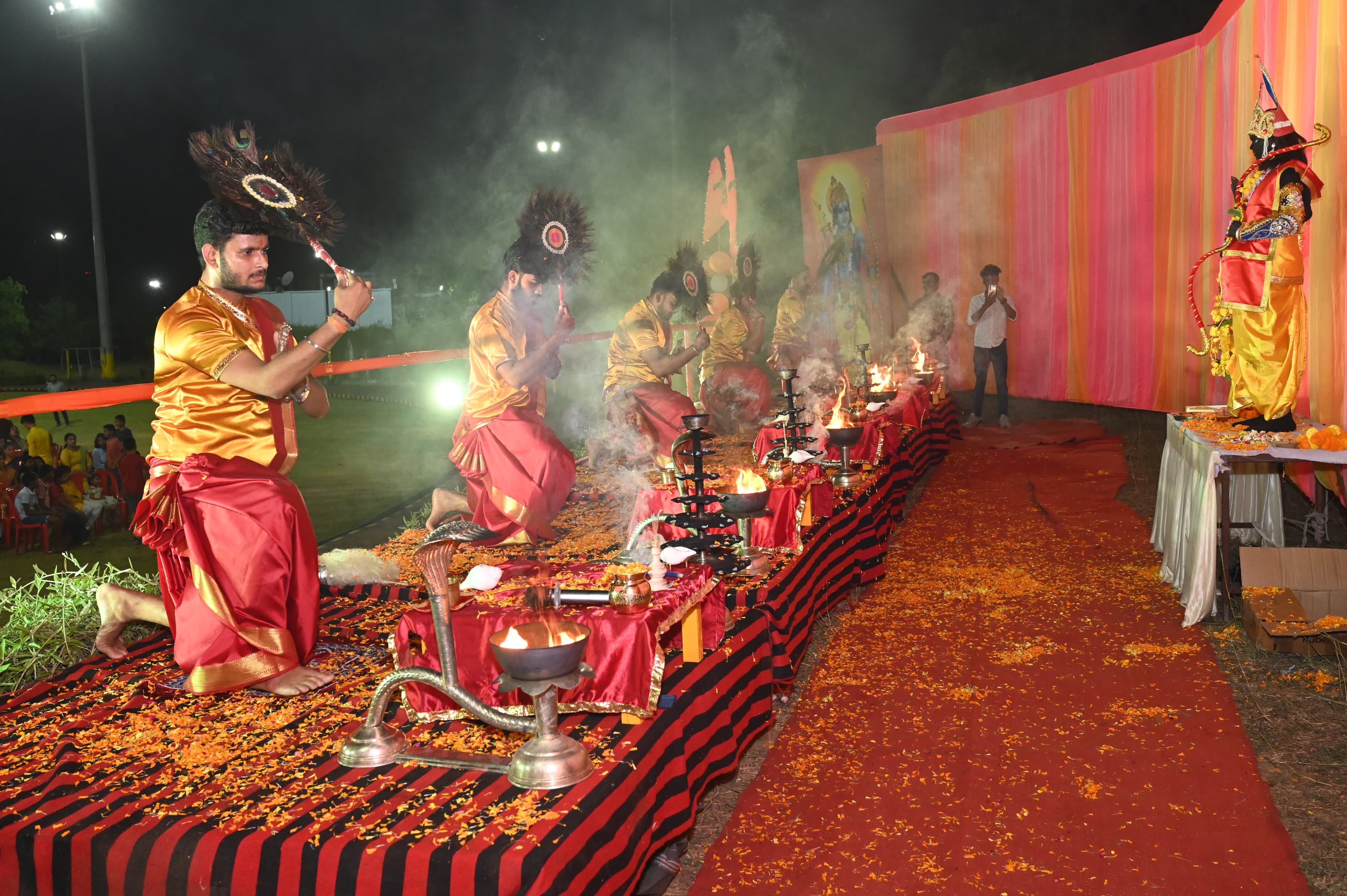 Singrauli News: हिंडालको महान में राम नवमी पर श्री राम की हुई भब्य पूजन
