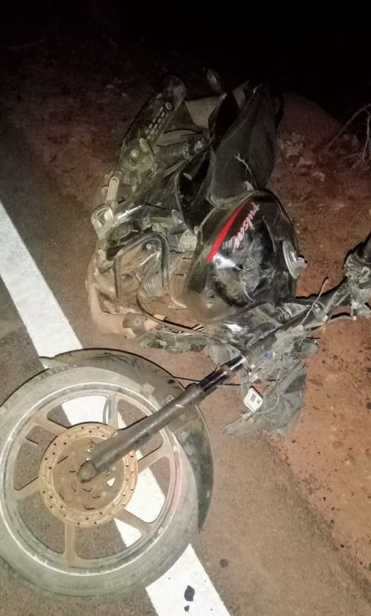 Singrauli News : पेड़ से टकराई मोटरसाइकिल, महिला समेत दो की मौत