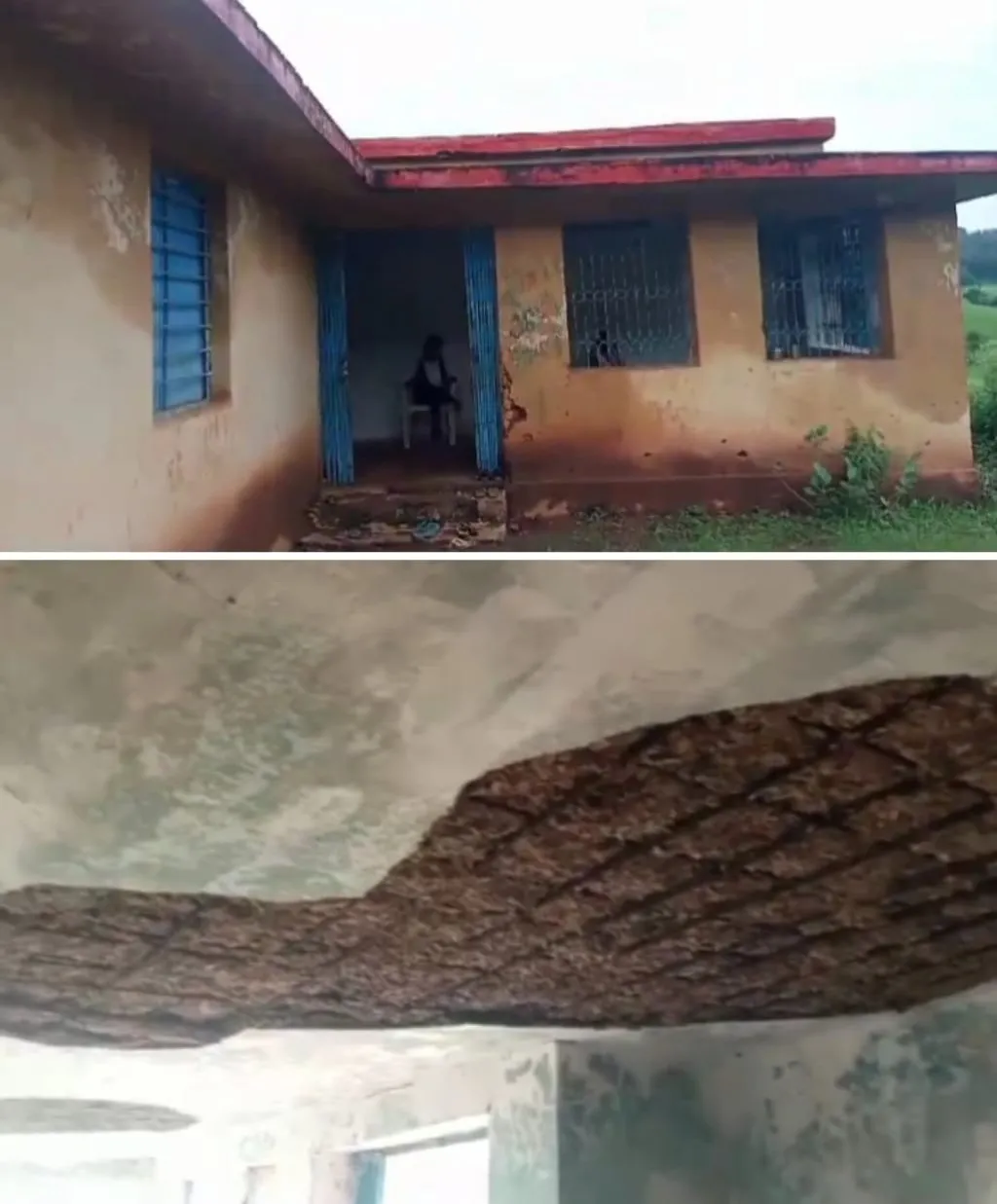 Singrauli News : जर्जर भवन में संचालित हो रही कक्षाएं, छत की लगातार चटक रही परत, जिम्मेदार मौन