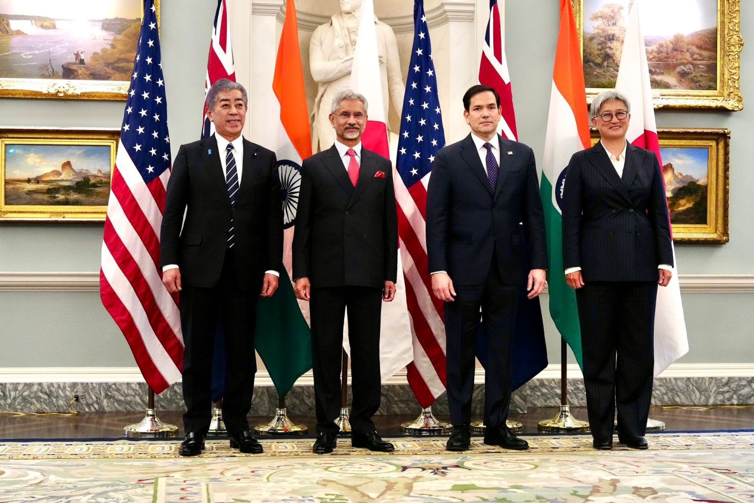 Quad leaders reaffirm commitment to strengthen free and open Indo-Pacific