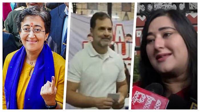 Delhi Election 2025: सीएम आतिशी, राहुल, केजरीवाल समेत कई दिग्गजों ने डाला वोट