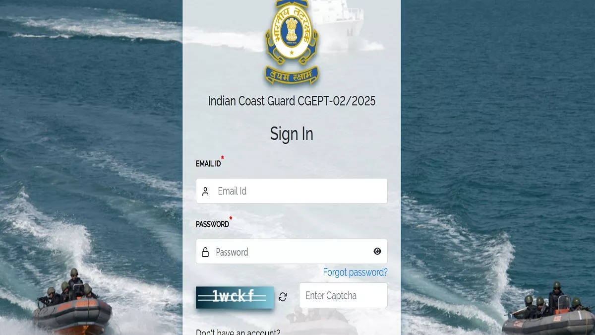 Indian Coast Guard NAVIK GD, DB भर्ती के लिए आवेदन स्टार्ट हो चूका है 