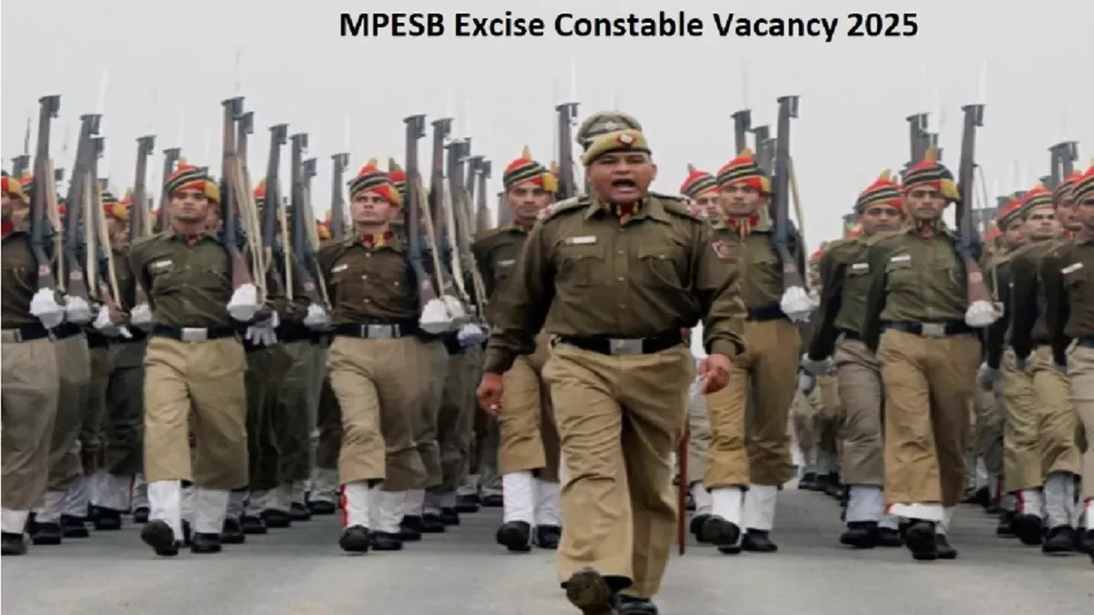 MP Abkari Constable Bharti 2025: मध्य प्रदेश एक्साइज कॉन्स्टेबल भर्ती के लिए आवेदन स्टार्ट हो चूका ह