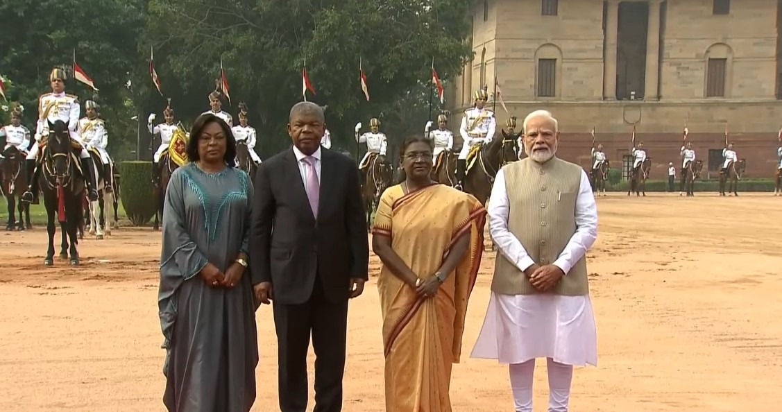 Important to strengthen cooperation between two countries: Angolan Prez Lourenco on State Visit to I