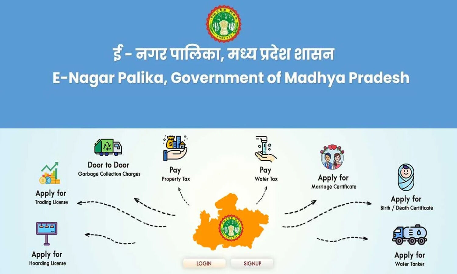 Mp News: नगरीय निकायों को कम्प्यूटरीकृत करने के लिये वेब आधारित ई-नगरपालिका 2.0