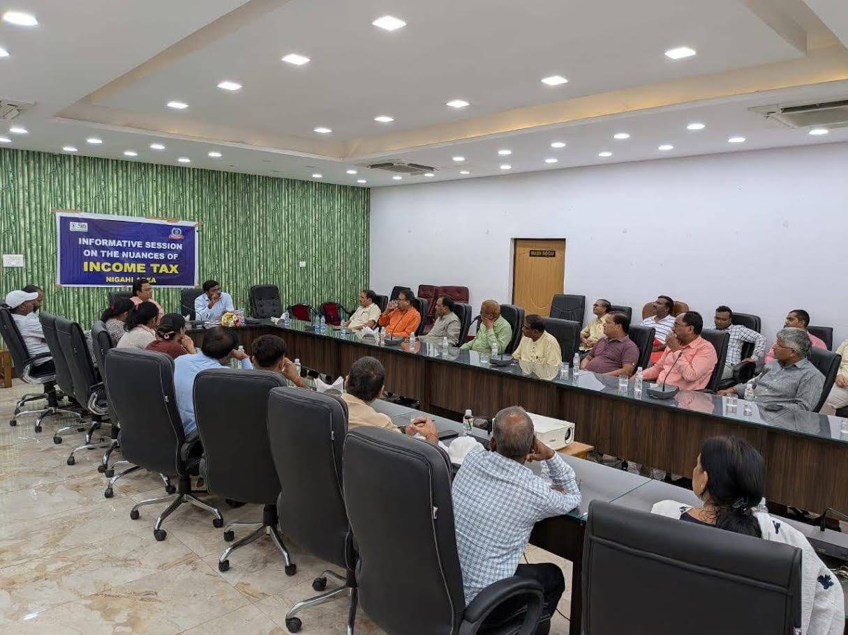 Singrauli News: एनसीएल की निगाही परियोजना ने आयकर जागरूकता कार्यक्रम का किया आयोजन