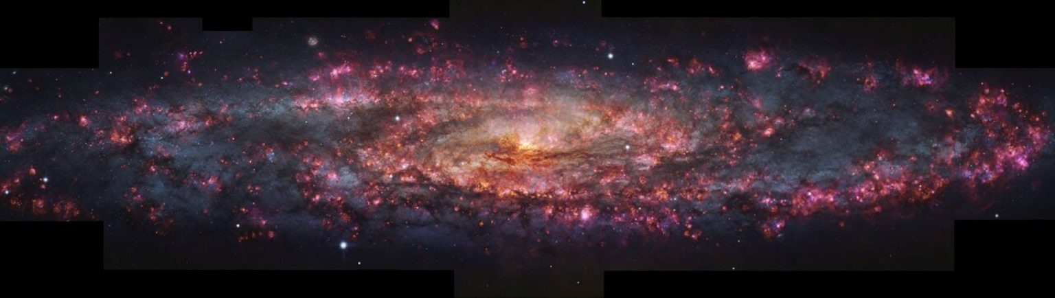 Nearby Sculptor galaxy revealed in ultra-detailed galactic image