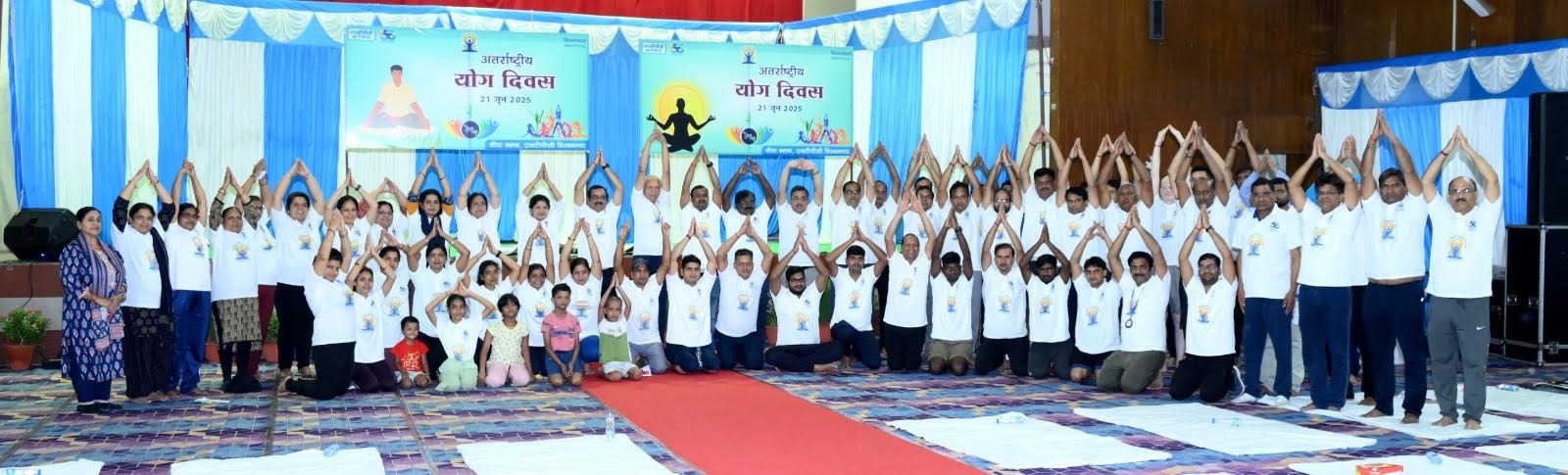 Singrauli News: एनटीपीसी विन्ध्याचल में अंतर्राष्ट्रीय योग दिवस का उत्साहपूर्वक आयोजन