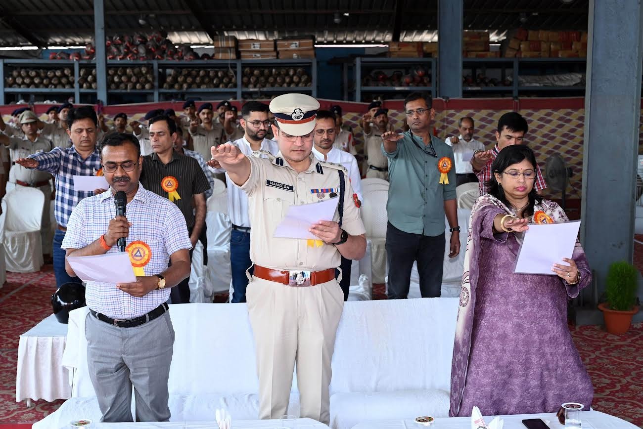 Singrauli News: एनटीपीसी विंध्याचल में फायर सर्विस वीक 2026 का शुभारंभ