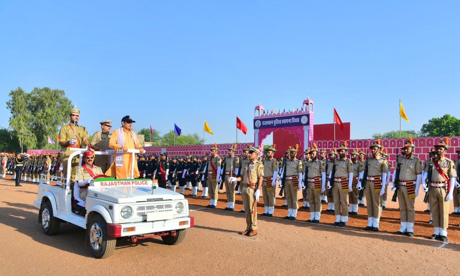 Rajasthan Police celebrate 77th Foundation Day with grandeur in Jaipur