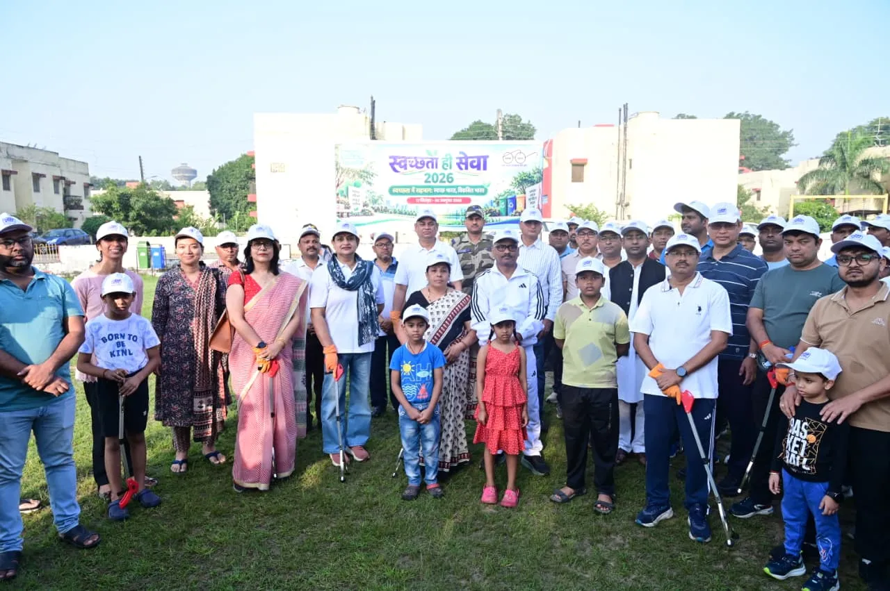 Singrauli News: एनटीपीसी सिंगरौली में गांधी-शास्त्री जयंती पर चला स्वच्छता अभियान
