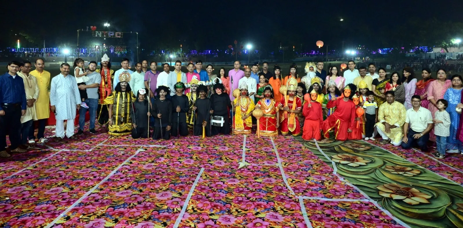 Singrauli News: एनटीपीसी सिंगरौली में धूमधाम से मना दशहरा, रावण-मेघनाथ-कुंभकर्ण के पुतलों का दहन
