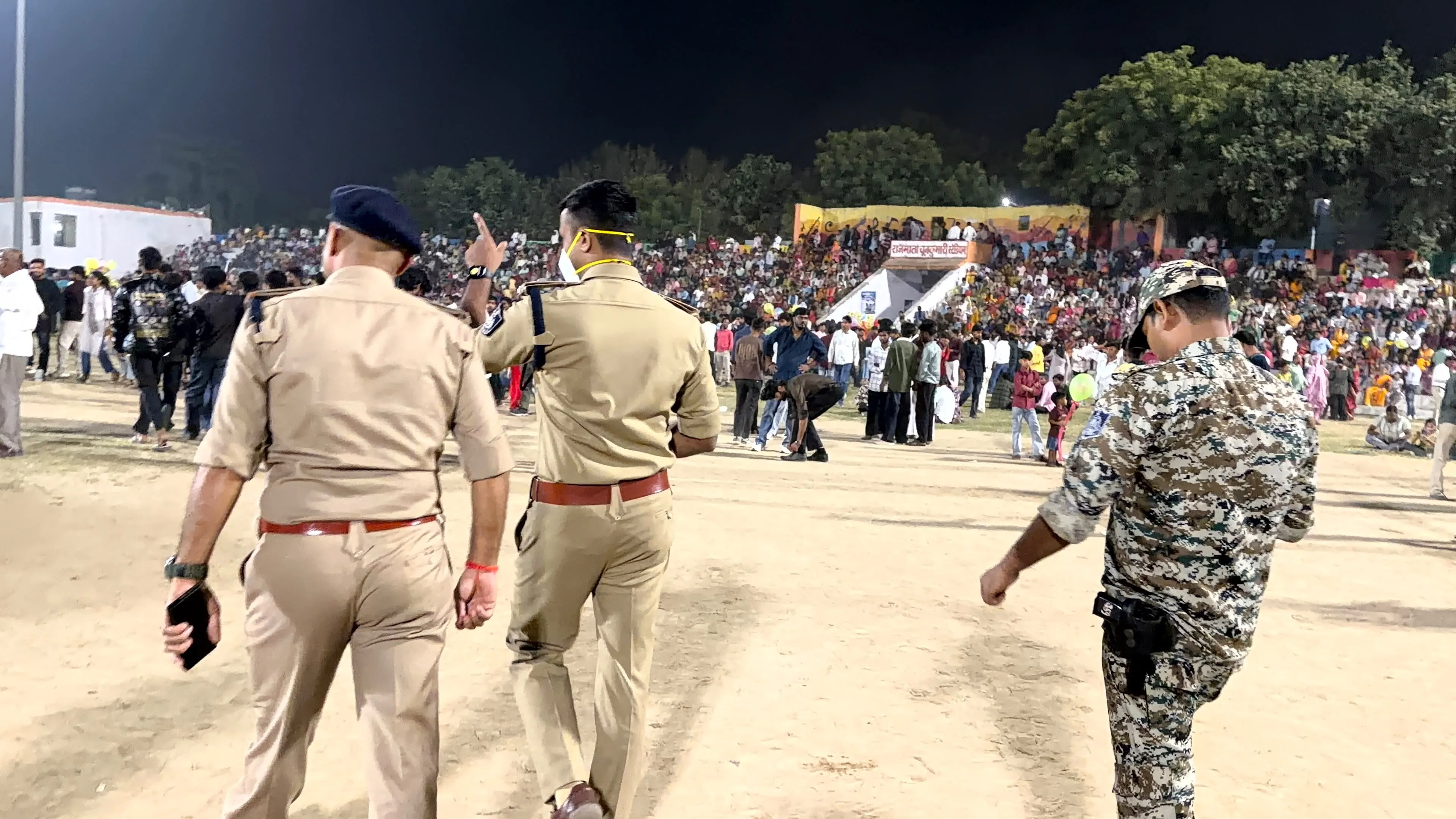 Singrauli News: सिंगरौली में शांतिपूर्ण ढंग से संपन्न हुआ दशहरा, सुरक्षा व्यवस्था का जायजा लेने निकल