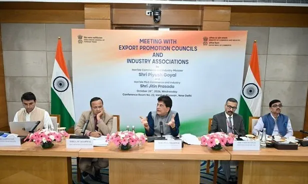 Piyush Goyal Calls for Export Diversification, Greater 