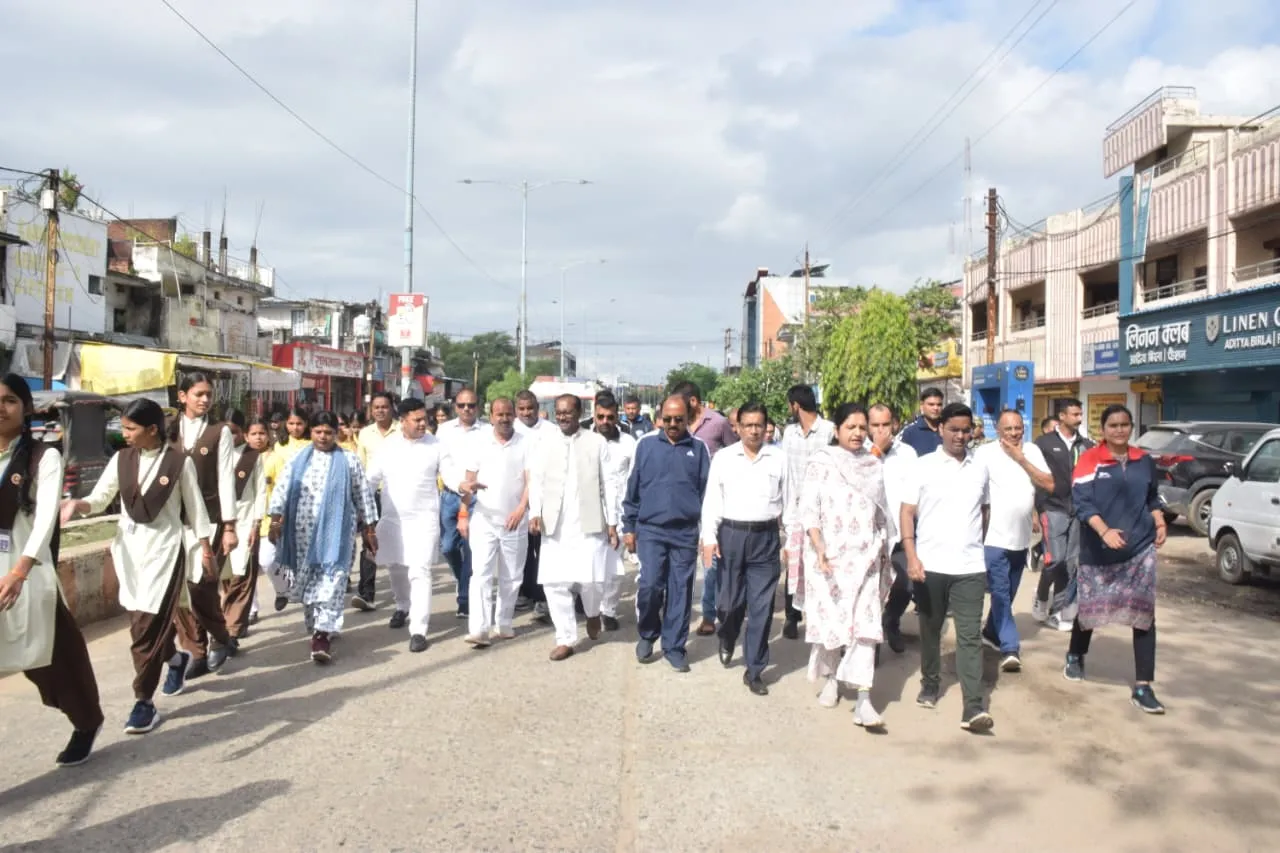 Singrauli News: राष्ट्रीय एकता दिवस पर विधायक रामनिवास शाह ने दिलाई एकता की शपथ